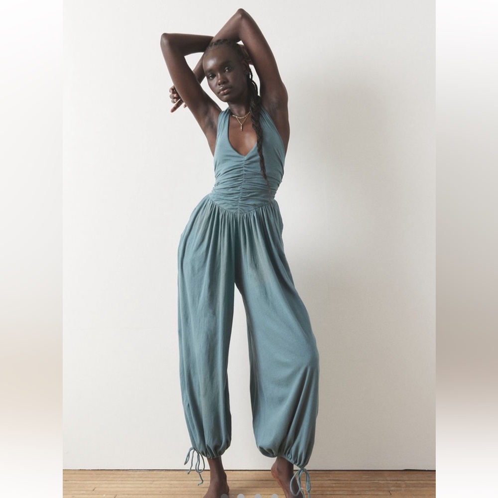 Urban Outfitters Out From Under Beach To Bar Halter Jumpsuit